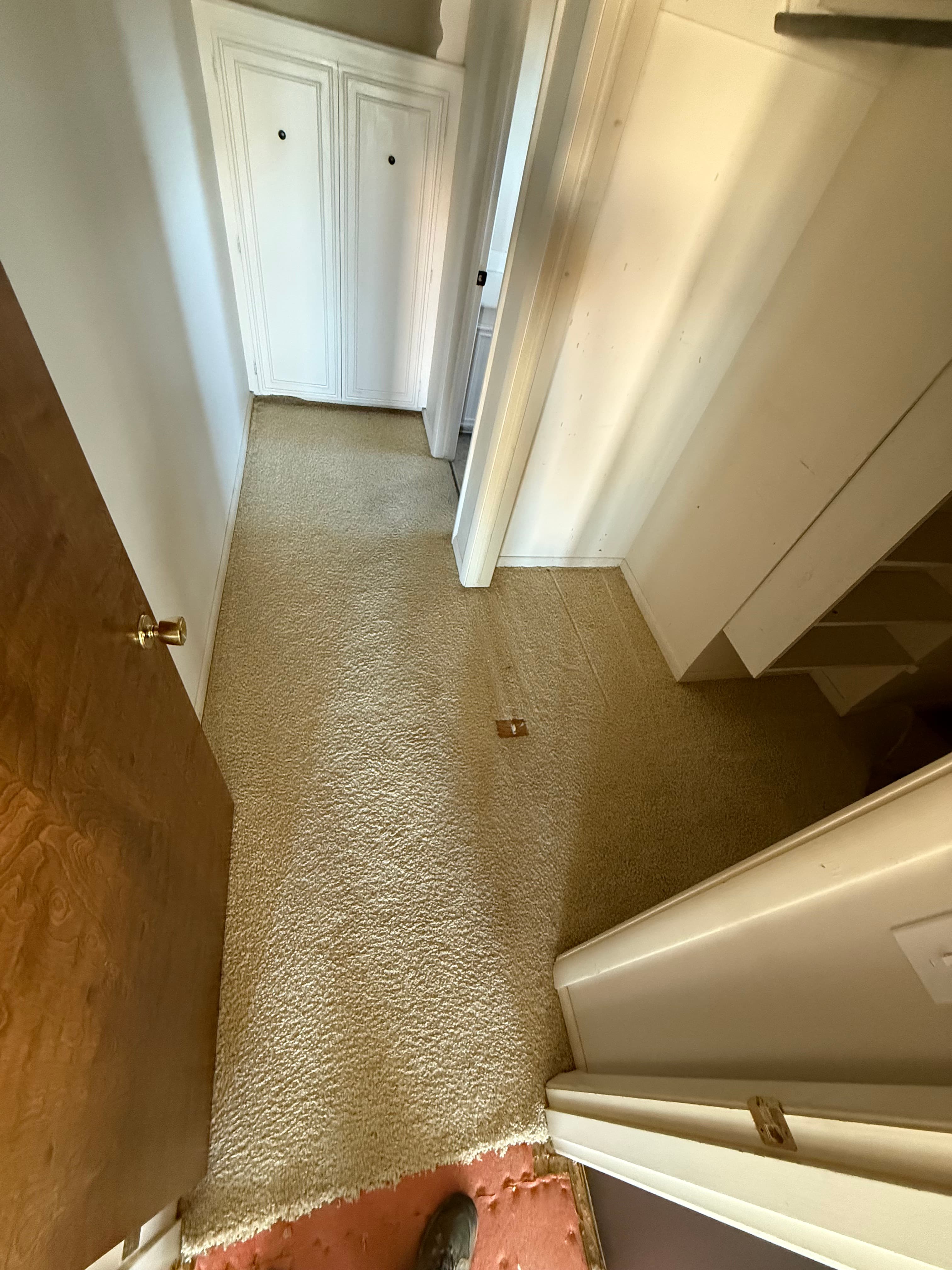 Hardwood floor before